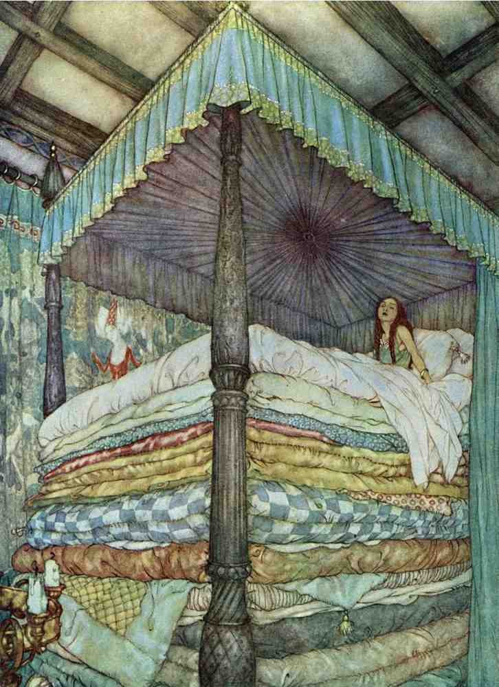 Edmund Dulac 2004 Vintage Illustration A4 Photo Print