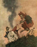 Edmund Dulac 2005 Vintage Illustration A4 Photo Print
