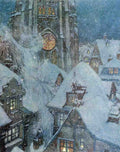 Edmund Dulac 2006 Vintage Illustration A4 Photo Print