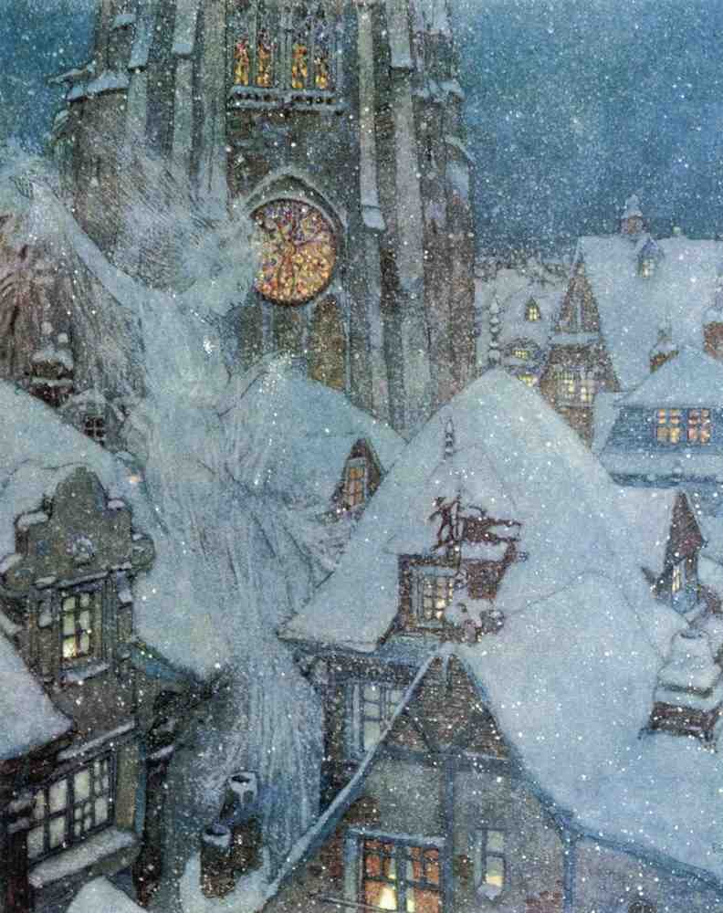 Edmund Dulac 2006 Vintage Illustration A4 Photo Print