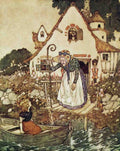 Edmund Dulac 2007 Vintage Illustration A4 Photo Print