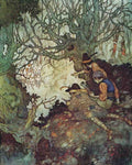 Edmund Dulac 2009 Vintage Illustration A4 Photo Print