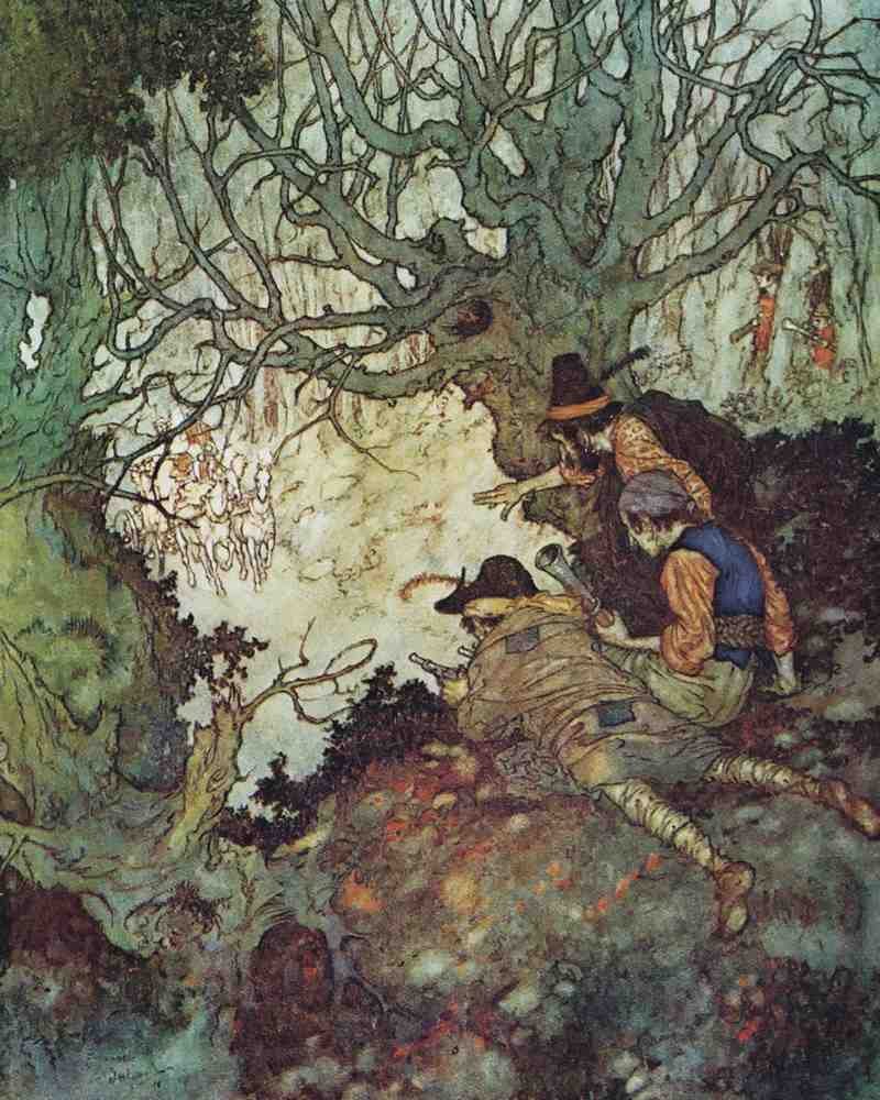 Edmund Dulac 2009 Vintage Illustration A4 Photo Print