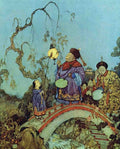 Edmund Dulac 2013 Vintage Illustration A4 Photo Print