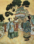 Edmund Dulac 2014 Vintage Illustration A4 Photo Print