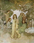 Edmund Dulac 2019 Vintage Illustration A4 Photo Print