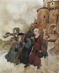 Edmund Dulac 2031 Vintage Illustration A4 Photo Print