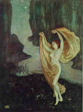 Edmund Dulac 2044 Vintage Illustration A4 Photo Print