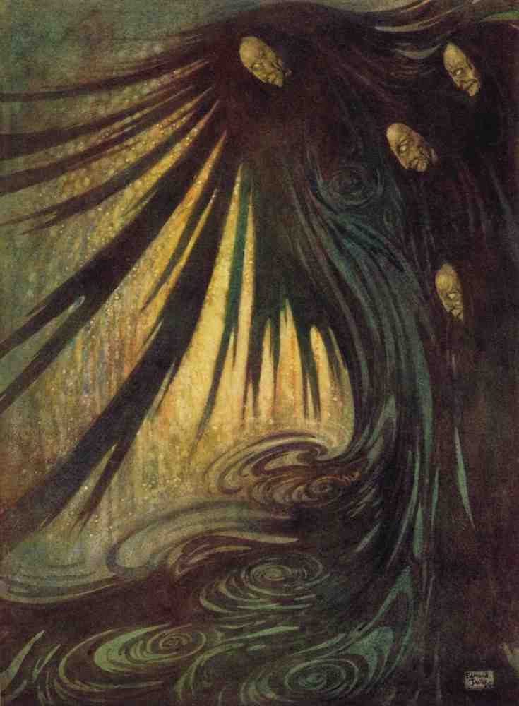Edmund Dulac 2047 Vintage Illustration A4 Photo Print