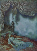 Edmund Dulac 2049 Vintage Illustration A4 Photo Print
