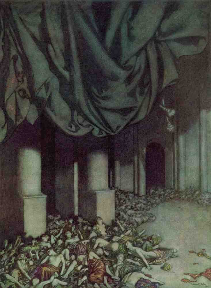 Edmund Dulac 2052 Vintage Illustration A4 Photo Print