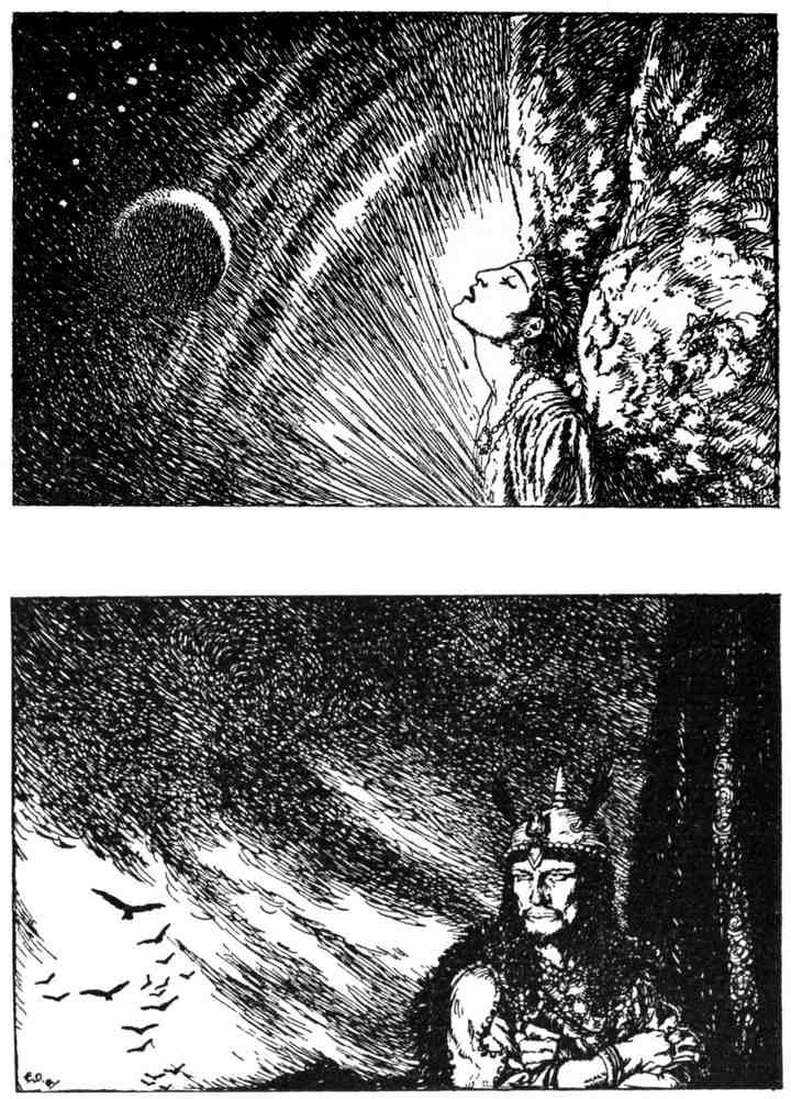 Edmund Dulac 2068 Vintage Illustration A4 Photo Print