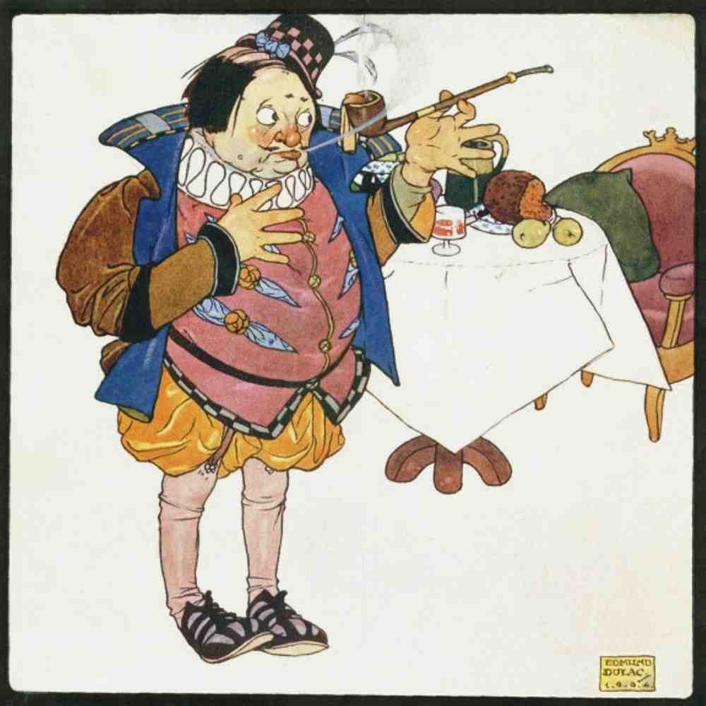 Edmund Dulac 20791 Vintage Illustration A4 Photo Print