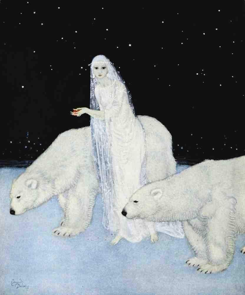 Edmund Dulac 2086 Vintage Illustration A4 Photo Print