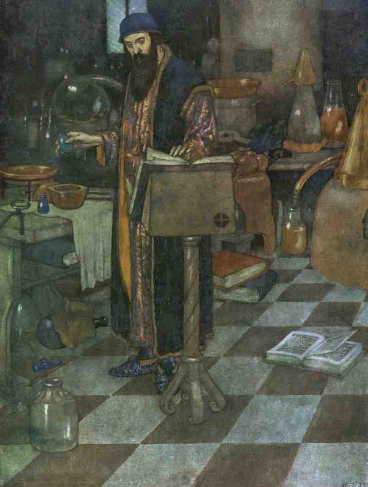 Edmund Dulac 2096 Vintage Illustration A4 Photo Print