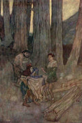 Edmund Dulac 2106 Vintage Illustration A4 Photo Print