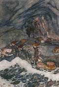 Edmund Dulac 2114 Vintage Illustration A4 Photo Print