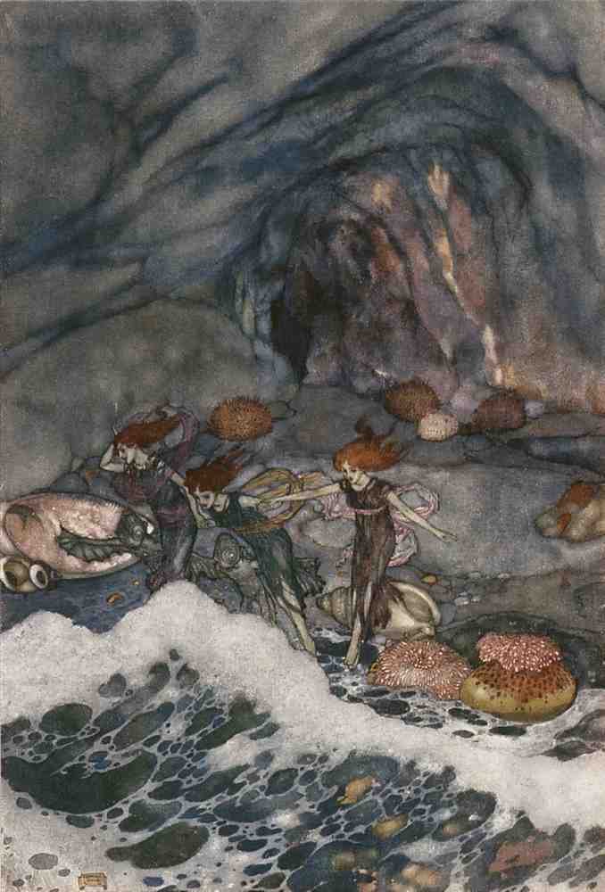 Edmund Dulac 2114 Vintage Illustration A4 Photo Print