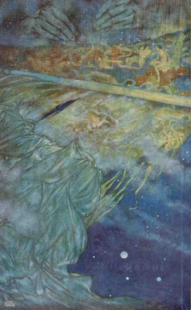 Edmund Dulac 2125 Vintage Illustration A4 Photo Print