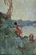Edmund Dulac 2129 Vintage Illustration A4 Photo Print