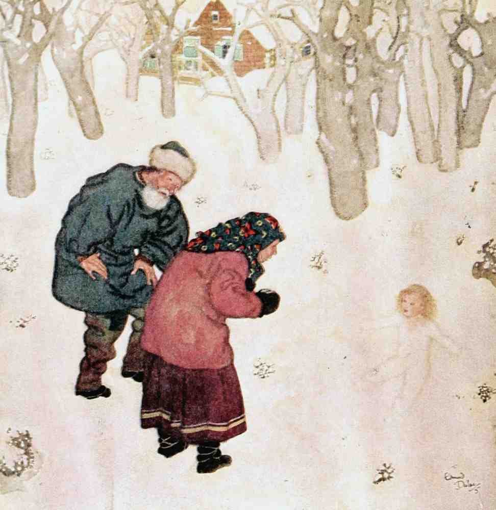 Edmund Dulac 2136 Vintage Illustration A4 Photo Print
