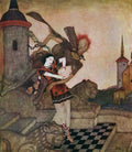 Edmund Dulac 2142 Vintage Illustration A4 Photo Print