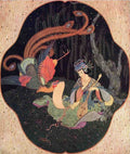 Edmund Dulac 2149 Vintage Illustration A4 Photo Print