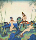 Edmund Dulac 2156 Vintage Illustration A4 Photo Print