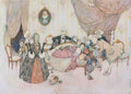 Edmund Dulac 2170 Vintage Illustration A4 Photo Print