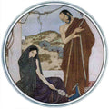 Edmund Dulac 2172 Vintage Illustration A4 Photo Print