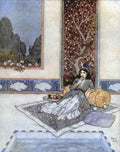 Edmund Dulac 21731 Vintage Illustration A4 Photo Print