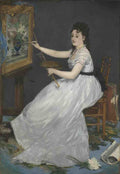 Edouard Manet Eva Gonzales A4 Photo Print