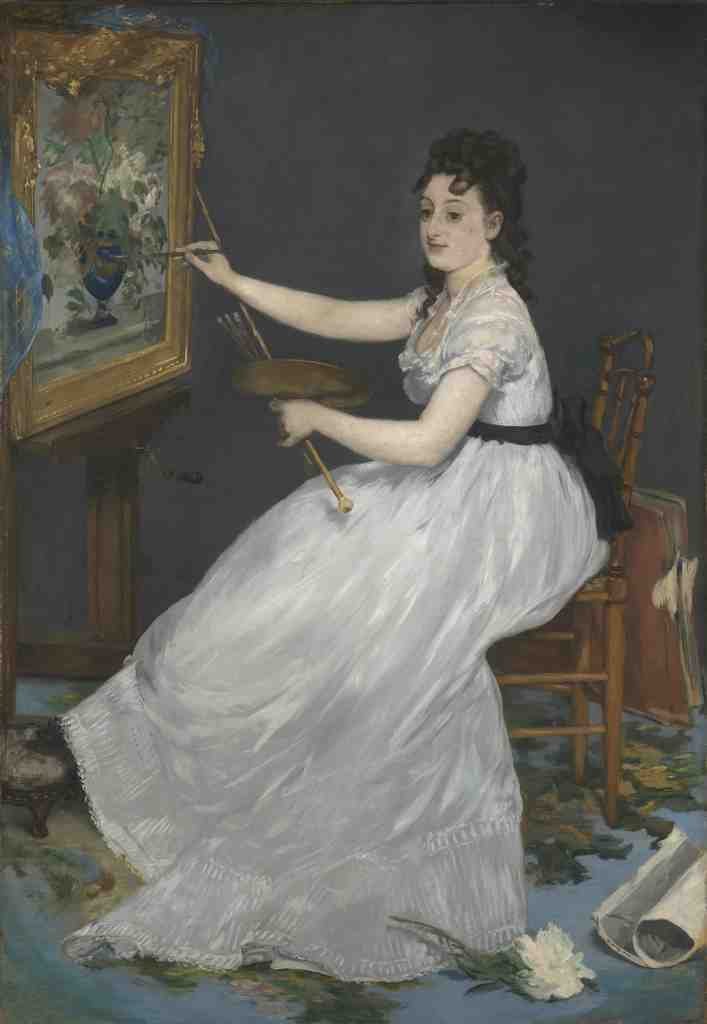Edouard Manet Eva Gonzales A4 Photo Print