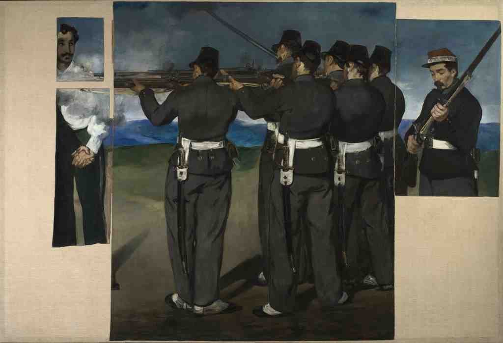 Edouard Manet The Execution of Maximilian A4 Photo Print