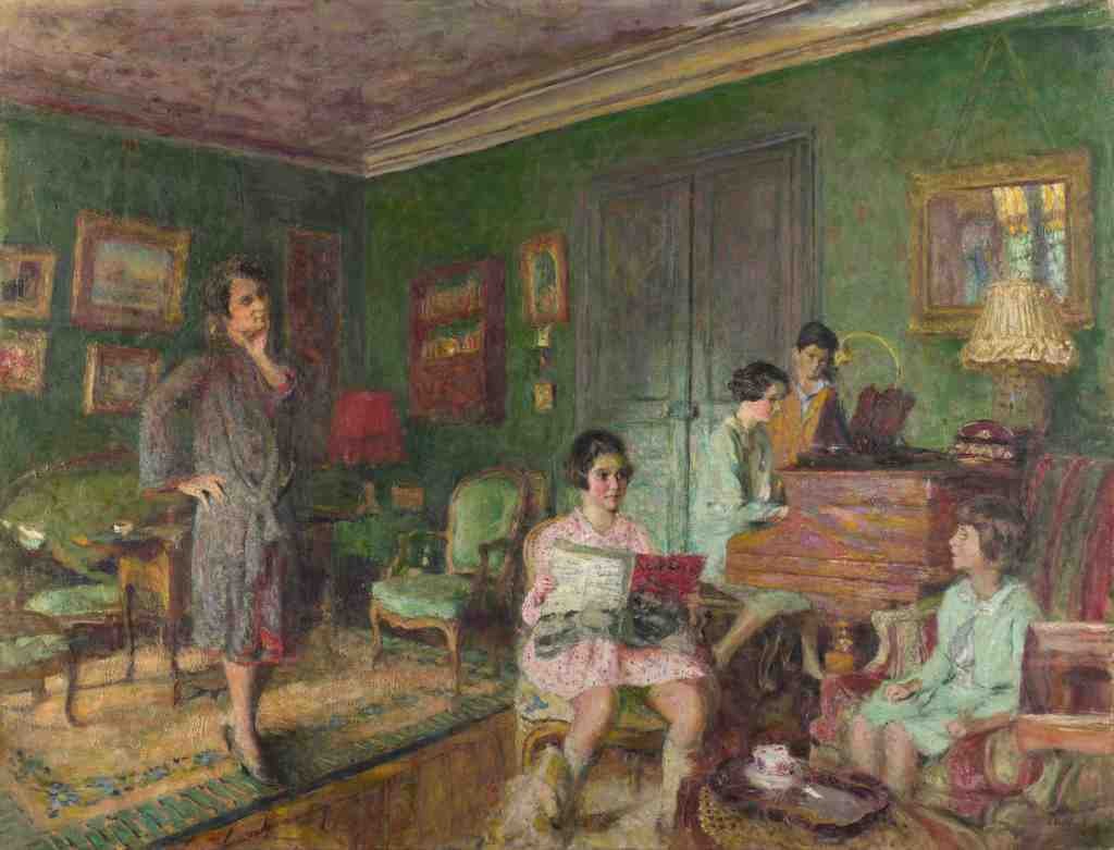 Edouard Vuillard Madame Andre Wormser and her Children A4 Photo Print