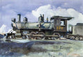 Edward Hopper 1925 D & R G Locomotive A4 Photo Print