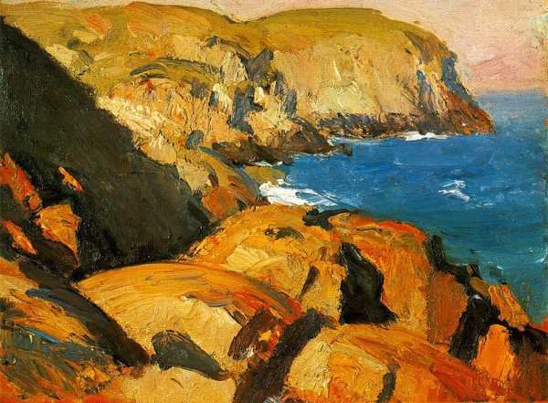 Edward Hopper Blackhead Monhegan 1916 A4 Photo Print