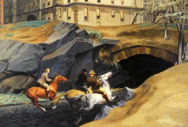 Edward Hopper Bridle Path A4 Photo Print