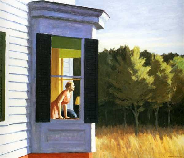 Edward Hopper Cape Cod Morning A4 Photo Print
