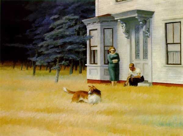 Edward Hopper Cape Cod evening 1939 A4 Photo Print