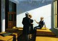 Edward Hopper Conference At Night A4 Photo Print