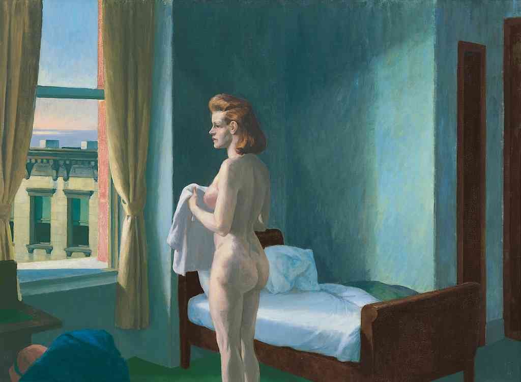 Edward Hopper Morning Modernism A4 Photo Print