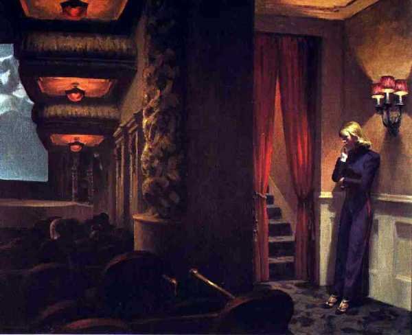 Edward Hopper New York Movie 1939 Moma NY A4 Photo Print
