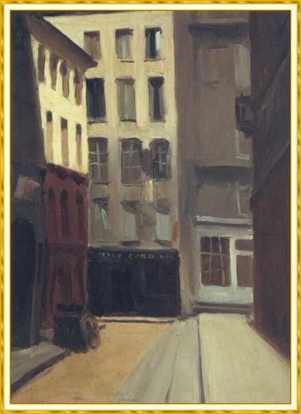 Edward Hopper ParisStreet We A4 Photo Print