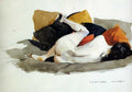Edward Hopper Reclining Nude A4 Photo Print