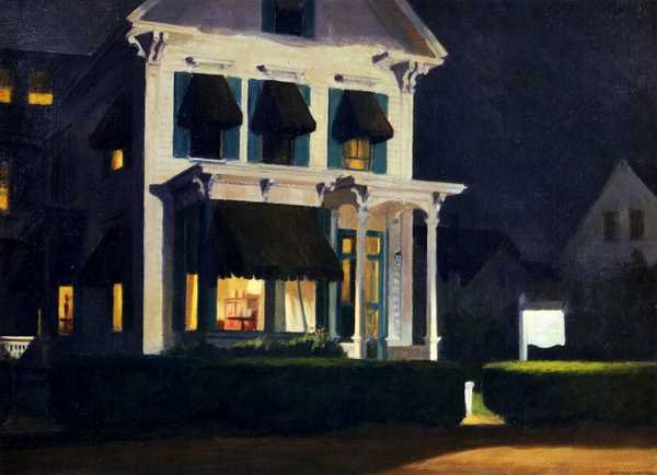 Edward Hopper Rooms For Tourists A4 Photo Print
