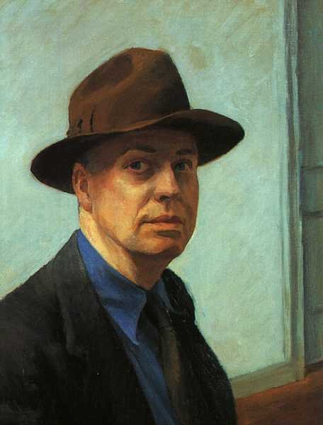 Edward Hopper Self Portrait A4 Photo Print