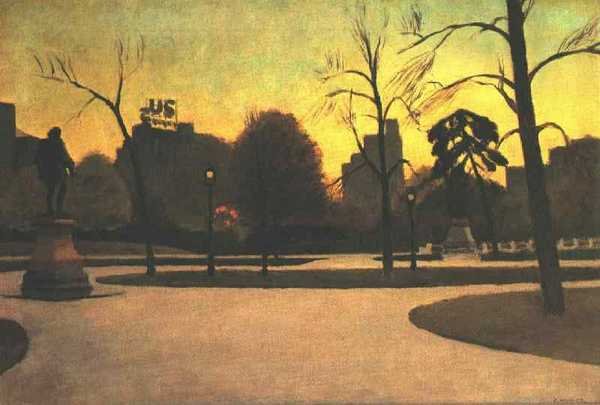 Edward Hopper Shakespeare at Dusk 1935 Private A4 Photo Print