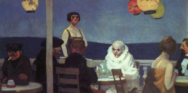 Edward Hopper Soir Bleu A4 Photo Print