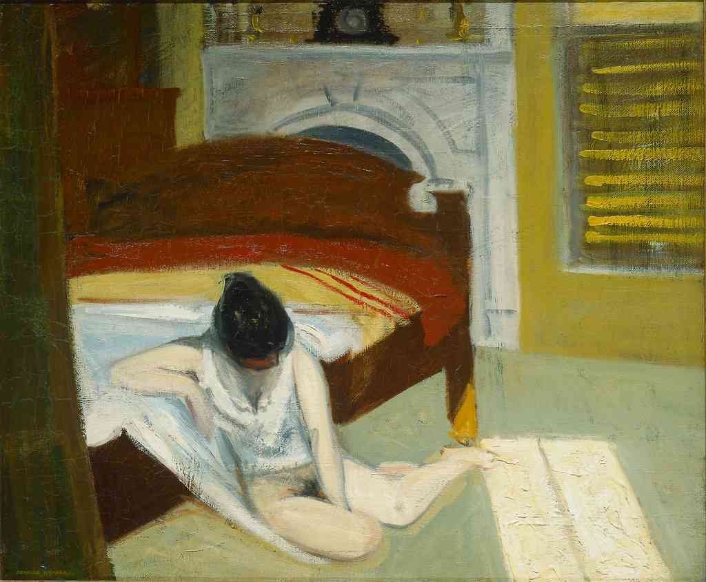 Edward Hopper Summer Interior Modernism A4 Photo Print